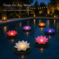 📢📢50% OFF !! ⏰LED Waterproof Floating Lotus Lights