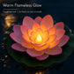 📢📢50% OFF !! ⏰LED Waterproof Floating Lotus Lights