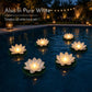 📢📢50% OFF !! ⏰LED Waterproof Floating Lotus Lights