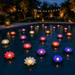 📢📢50% OFF !! ⏰LED Waterproof Floating Lotus Lights