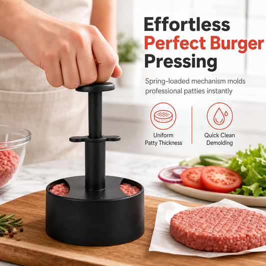 📢📢50% OFF !! ⏰Round Hamburger Press and Patty Maker Mold