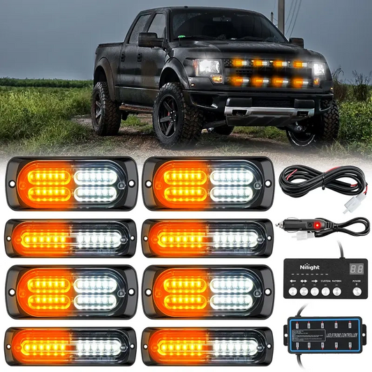 📢📢40% OFF !! ⏰Ultra Thin LED Truck Strobe Warning Lights