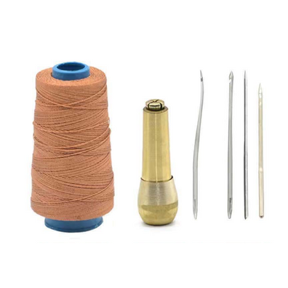 ⏳Limited-time 50% off⏰Leather Sewing Awl Kit with Waxed Thread (6 Pcs Set)🪡🧵