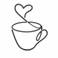 📢📢50% OFF !! ⏰Creative Metal Coffee Cup Wall Art 20.3cm Height Hanging Iron Decor for Home Cafe Indoor Wall Decoration
