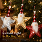 🎅 Save 50%! 🎄 Sequin Santa & Star Ornaments – Festive tree & home decor ✨