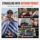 🏕️ Save 50%! 🚿 Portable Car Rear Shower Tent – Quick setup & privacy for camping ✨