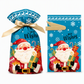 Christmas Drawstring Gift Bags with Ribbon