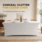 Stretch Tablecloth Elastic Rectangular Table Cover for Weddings Banquets and Meetings