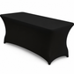 Stretch Tablecloth Elastic Rectangular Table Cover for Weddings Banquets and Meetings