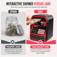📢📢40% OFF !! ⏰Electronic Kids ATM Money Saving Box, Smart Piggy Bank Toy