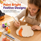 📢📢40% OFF !! ⏰Halloween Wooden Pumpkin DIY Craft Kit