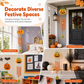 📢📢40% OFF !! ⏰Halloween Wooden Pumpkin DIY Craft Kit
