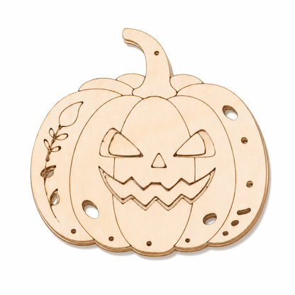 Halloween Wooden Pumpkin DIY Craft Kit
