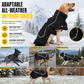 Thickened Warm Winter Dog Coat Cotton Padded for Medium and Large Dogs