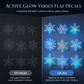 📢📢40% OFF !! ⏰50K+ SOLD!💥 50% OFF!❄️Glowing Snowflake Night Light Wall Stickers