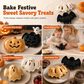 Halloween Pumpkin Ghost and Bat Shaped Candy Plates PP Plastic Fruit Trays and Decorative Snack Dishes