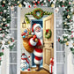 📢📢40% OFF !! ⏰Christmas Door Cover For Instant Holiday Decor