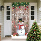 📢📢40% OFF !! ⏰Christmas Door Cover For Instant Holiday Decor