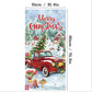 📢📢40% OFF !! ⏰Christmas Door Cover For Instant Holiday Decor
