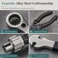 📢📢40% OFF !! ⏰Bicycle Repair Tool Set – Alloy Steel, Heavy Torque & Complete Kit – With Plastic Storage Case 🛠️