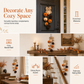 📢📢40% OFF !! ⏰ Pumpkin Bowknot Hanging Decoration – Add Spooky-Cute Charm to Doors, Walls & Parties 👻