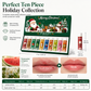 🎄 Save 50%! 💋 Christmas Lip Balm Set – Moisturizing & festive gift-ready ✨