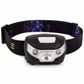📢📢40% OFF !! ⏰ Smart Sensor Headlamp: Hands-Free, 5 Light Modes, USB Rechargeable, IPX4