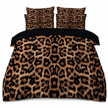 Geometric Cartoon Anime Digital Print Polyester Duvet Cover Bedding Set with Pillowcases