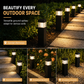📢📢40% OFF !! ⏰Solar Outdoor Garden Lights Waterproof Square Ground Plug Pathway Lawn Lights for Yard and Landscape Decoration