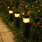 📢📢40% OFF !! ⏰Solar Outdoor Garden Lights Waterproof Square Ground Plug Pathway Lawn Lights for Yard and Landscape Decoration