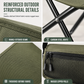 📢📢40% OFF !! ⏰Portable Folding Stool Backpack Lightweight Outdoor Camping Chair and Multipurpose Crossbody Handbag