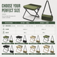 📢📢40% OFF !! ⏰Portable Folding Stool Backpack Lightweight Outdoor Camping Chair and Multipurpose Crossbody Handbag