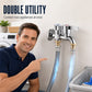 Dual-Outlet Washing Machine Faucet