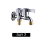 Dual-Outlet Washing Machine Faucet