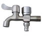 Dual-Outlet Washing Machine Faucet