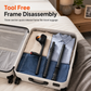📢📢40% OFF !! ⏰Folding Forearm Crutches Non Slip Elbow Crutches for Fracture Rehabilitation and Mobility Aid