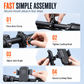 Shockproof Bicycle and Motorcycle Phone Mount for Electric Bikes and Mountain Bikes Handlebar and Rearview Mirror Navigation Phone Holder