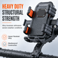 Shockproof Bicycle and Motorcycle Phone Mount for Electric Bikes and Mountain Bikes Handlebar and Rearview Mirror Navigation Phone Holder