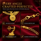 📢📢40% OFF !! ⏰24K Gold Plated Bridal Jewelry Set Dubai Indian Style Necklace Bracelet Ring and Earrings Set for Women