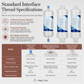 📢📢40% OFF !! ⏰5 Inch PP Cotton Sediment Water Filter Cartridge Inline Pre-Filter for Smart Toilet Household Water Heater Shower and Washing Machine