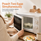 ⏳🔥LIMITED-TIME 50% OFF! ⏰Double Compartment Microwave Egg Steamer Box Kitchen Egg Cooking Mold