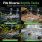 Adjustable Hanging Acrylic Turtle Basking Platform for High Water Level Tanks