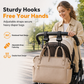 📢📢BUY 1 GET 1 FREE !! ⏰2 Pack 360 Degree Rotatable Double Stroller Hooks Multifunctional Baby Stroller Hanger Clips for Bags