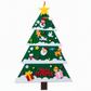 📢📢40% OFF !! ⏰DIY Felt Christmas Tree Set with Detachable Ornaments for Kids Wall Hanging Christmas Decorations