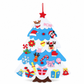 📢📢40% OFF !! ⏰DIY Felt Christmas Tree Set with Detachable Ornaments for Kids Wall Hanging Christmas Decorations