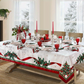 📢📢40% OFF !! ⏰Waterproof Rectangular Christmas Tablecloth