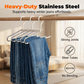 📢📢40% OFF !! ⏰ Multi-Layer Space-Saving Pants Hanger – Vertical Closet Organizer for Jeans, Trousers, Scarves & Ties, Compact Wardrobe Storage Rack ✨