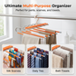 📢📢40% OFF !! ⏰ Multi-Layer Space-Saving Pants Hanger – Vertical Closet Organizer for Jeans, Trousers, Scarves & Ties, Compact Wardrobe Storage Rack ✨