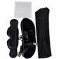 📢📢40% OFF !! ⏰Integrated Memory Foam Travel Pillow and 3D Blackout Sleep Eye Mask Set for Travel Neck Support