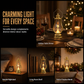 📢📢40% OFF !! ⏰Add Warm Glow Instantly! No-Flame Flickering LED Kerosene Lantern